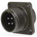 MS3102A-14S-2P Amphenol Industrial MIL規格丸型コネクタ MS3102A， シリーズ， オス， 4極 MS3102A-14S-2P AMPHENOL