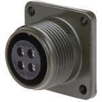MS3102A-14S-2S Amphenol Industrial MIL規格丸型コネクタ MS3102A， シリーズ， メス， 4極 MS3102A-14S-2S AMPHENOL