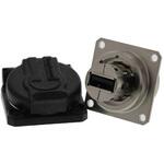 Amphenol USBコネクタ A タイプ， メス パネルマウント USBF 21 N SCC AMPHENOL