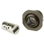 USBFTV71G Amphenol Socapex USBコネクタ A タイプ， メス ジャムナット USBFTV71G AMPHENOL