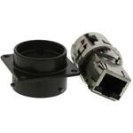 RJF21G Amphenol Socapex RJ45 モジュラーコネクタ， メス， RJ45コネクタ， パネルマウント， Cat5e， RJF21G AMPHENOL