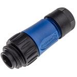 Amphenol Industrial 丸型コネクタ， 6 + PE極， スタンダード， ケーブルマウント， C01610H00601010 AMPHENOL