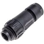 Amphenol Industrial 丸型コネクタ， 6 + PE極， スタンダード， ケーブルマウント， C016-10H006-010-12 AMPHENOL