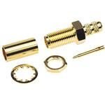 RSMA6411A1-3GT50G-1-50 Amphenol RF 同軸コネクタ ジャック パネルマウント SMAコネクタ， RSMA6411A1-3GT50G-1-50 AMPHENOL