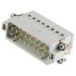 C146 10A016 002 4 Amphenol Industrial ヘビーデューティパワーコネクタインサート Heavy Mate C146シリーズ オスインサート 16極 コネクタ C146 10A016 002 4 AMPHENOL