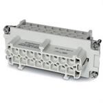 C146 10B016 102 1 Amphenol Industrial ヘビーデューティパワーコネクタインサート Heavy Mate C146シリーズ メスインサート 16+PE極 コネクタ C146 10B016 102 1 AMPHENOL