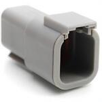 ATM04-6P Amphenol Industrial 自動車用コネクタ 6極 メス 自動車用コネクタ， ATM04-6P AMPHENOL