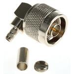 N1112B1-001-NT3G-1-50 Amphenol RF 同軸コネクタ プラグ ケーブルマウント Nコネクタ， N1112B1-001-NT3G-1-50 AMPHENOL