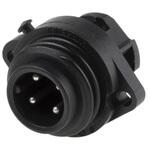 C016 20C003 100 12 Amphenol 丸型コネクタ， 3 + PE極， スタンダード， パネルマウント， C016 20C003 100 12 AMPHENOL