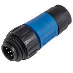 C01630H00610010 Amphenol 丸型コネクタ， 6 + PE極， スタンダード， ケーブルマウント， C01630H00610010 AMPHENOL