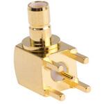 SMB1252B1-3GT30G-50 Amphenol 同軸コネクタ ジャック スルーホール実装 SMBコネクタ， SMB1252B1-3GT30G-50 AMPHENOL