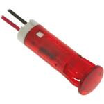 QS83XXR24 Apem パイロットランプ， 24V dc， 赤， 実装ホールサイズ:8mm， QS83XXR24 APEM