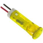 QS83XXY12 Apem パイロットランプ， 12V dc， 黄， 実装ホールサイズ:8mm， QS83XXY12 APEM