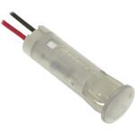 QS83XXW12 Apem パイロットランプ， 12V dc， 白， 実装ホールサイズ:8mm， QS83XXW12 APEM