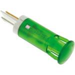 QS101XXG12 Apem パイロットランプ， 12V dc， 緑， 実装ホールサイズ:10mm， QS101XXG12 APEM