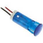 QS103XXB12 Apem パイロットランプ， 12V dc， 青， 実装ホールサイズ:10mm， QS103XXB12 APEM
