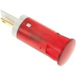 QS121XXR12 Apem パイロットランプ， 12V dc， 赤， 実装ホールサイズ:12mm， QS121XXR12 APEM