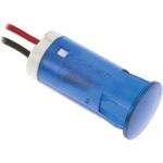 QS123XXB12 Apem パイロットランプ， 12V dc， 青， 実装ホールサイズ:12mm， QS123XXB12 APEM