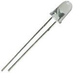 C503B-BCN-CV0Z0462 Cree LED LED， 青， スルーホール実装， 5 mm (T-1 3/4)， C503B-BCN-CV0Z0462 CREE