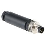 1501252 Phoenix Contact 丸型コネクタ， 3極， M8， ケーブルマウント， 1501252 PHOENIX