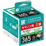 リサイクルインクキャノン対応BC-365対応ブラック(顔料) エコリカ