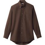 メンズボタンダウン長袖シャツ FACEMIX