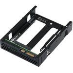 QNAP PCやNAS用のRAIDに対応した2台の2.5インチSATAドライブを、1つの3.5インチSATAドライブベイの中で使用 QNAP