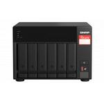 QNAP 8コア 2.5GbE NAS、M.2 SATA/NVMe SSDキャッシング、PCIe拡張、4K HDMIディスプレイ対応 (QTSまたはQuTS heroオペレーティングシステムに対応) QNAP