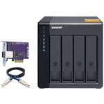 QNAP 高パフォーマンスデスクトップSATA 6Gbps JBODストレージエンクロージャー QNAP