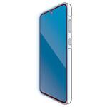 PM-G243FLGFBL Galaxy A55 5G(SC-53E) ガラスフィルム 指紋認証対応 高透明 ブルーライトカット 角割れ防止 ブラック エレコム