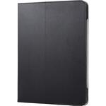 13インチ iPad Air (M2) 2024年用 ケース レザー 手帳型 ApplePencil収納可 ベルト付フラップ 2アングル エレコム