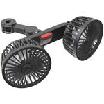 TR-USFD001-BK USB給電式車載用ファン ダブル トライメイト