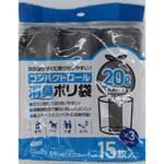 CHS-2015x3 コンパクトロール消臭ポリ袋 システムポリマー