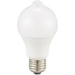 LED電球 E26 60形相当 人感・明暗センサー付き オーム電機