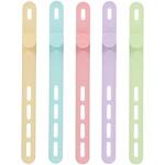 MOT-CBBAND04-SE ソフトタッチ ケーブルバンド sofumo シリコン 北欧 4つ穴タイプ (シャーベットカラー)(MOT-CBBAND04-SE) MOTTERU