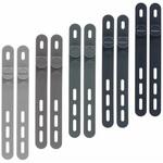 シリコンケーブルバンド 10本セット ブラックグラデーション OWLTECH(オウルテック)