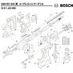 部品 コードレスハンマードリル GBH18V-24C型 BOSCH(ボッシュ)