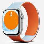 Apple Watch用マグネット式シリコンバンド(42mm) MD025-1-42-SROGSMBU MOFT(モフト)