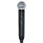 GLX-D2+ ハンドヘルド型送信機 BETA 58Aマイクヘッド SHURE