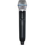 GLX-D2+ ハンドヘルド型送信機 BETA87Aマイクヘッド SHURE