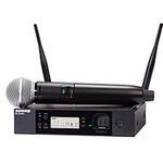 GLX-D24R+/SM58 ハーフラック型受信機付ボーカル・ワイヤレスシステム SHURE