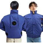 【25Vフルセット/3個ファン長袖/綿100%】空調エアコン(R)服(胸スイッチ無タイプ) ブレイン