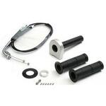 スロットルKIT [ホルダー:TYPE-2 SIL] 巻取Φ36 ACTIVE(アクティブ)[バイク部品]