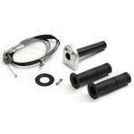 スロットルKIT [ホルダー:TYPE-3 SIL] 巻取Φ28 ACTIVE(アクティブ)[バイク部品]