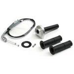 スロットルKIT [ホルダー:TYPE-1 SIL] 巻取Φ32 ACTIVE(アクティブ)[バイク部品]