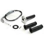 スロットルKIT [ホルダー:TYPE-3 SIL] 巻取Φ28 ACTIVE(アクティブ)[バイク部品]