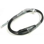 スロットルキット専用ワイヤー[メッキ金具/アウターBLK](戻し側) ACTIVE(アクティブ)[バイク部品]