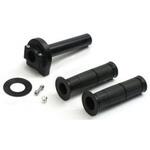 スロットルKIT [ホルダー:TYPE-1 BLK] 巻取Φ32 ※グロメット付属 ACTIVE(アクティブ)[バイク部品]