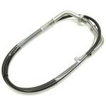 スロットルキット専用ワイヤー[ステン金具/アウターBLK](戻し側) ACTIVE(アクティブ)[バイク部品]