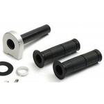 スロットルKIT [ホルダー:TYPE-2 SIL] 巻取Φ32 ※グロメット付属 ACTIVE(アクティブ)[バイク部品]